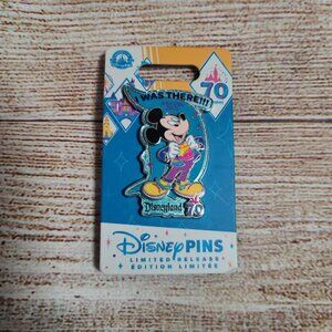 Disney Parks Disneyland 70th Anniversary I Was There July 15 2025 Pin - NEW